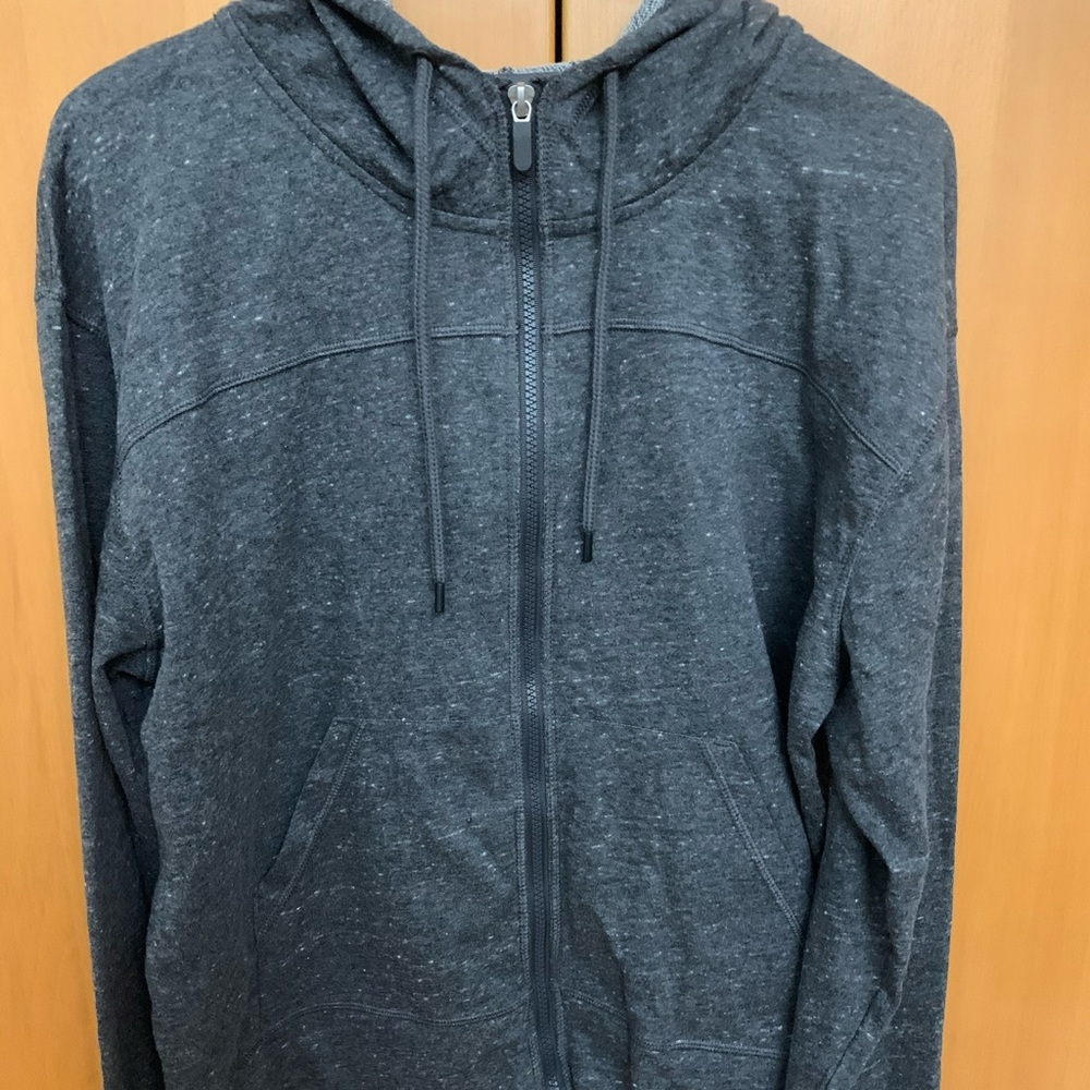 New Champion Sweatshirt Hoodie Gray Size Large